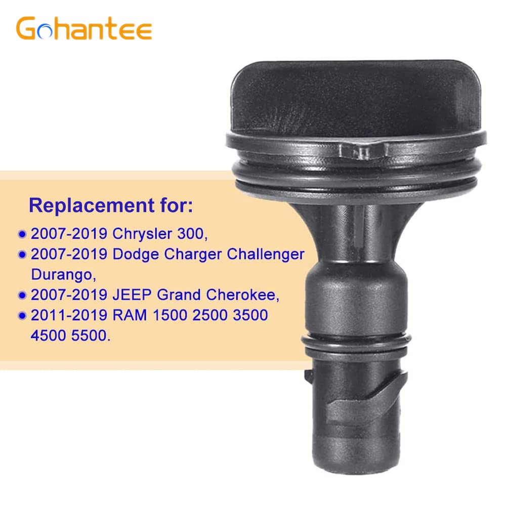 53032940Ab Pcv Valve Crankcase Vent Valve, Replacement For Chrysler 300 Dodge Challenger Durango Compatible With Jeep Ram 1500 2