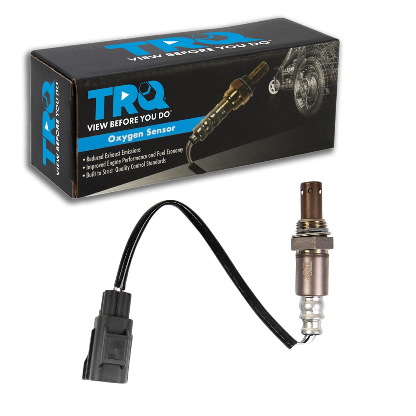 Trq O2 Oxygen Sensor - Compatible With 2010-2013 Land Rover Lr4 & 2010-2012 Range Rover Sport