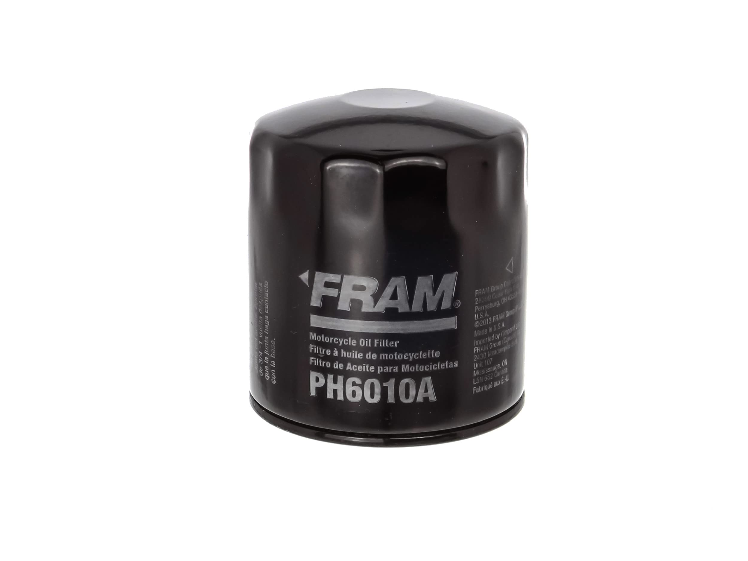 Fram Extra Guard Ph6010A Motorcycle Replacement Oil Filter, Fits Select Honda And Kawasaki Models