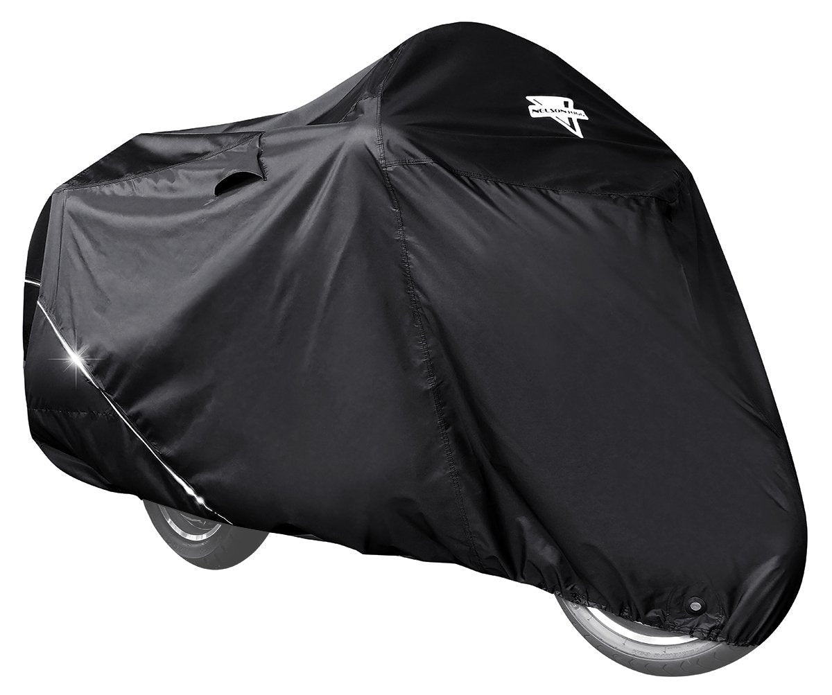 Nelson Rigg Usa Defender Extreme Motorcycle Cover; Waterproof; Outdoor All Weather; Fade Resistant; Ventilated; Reflective; Lock