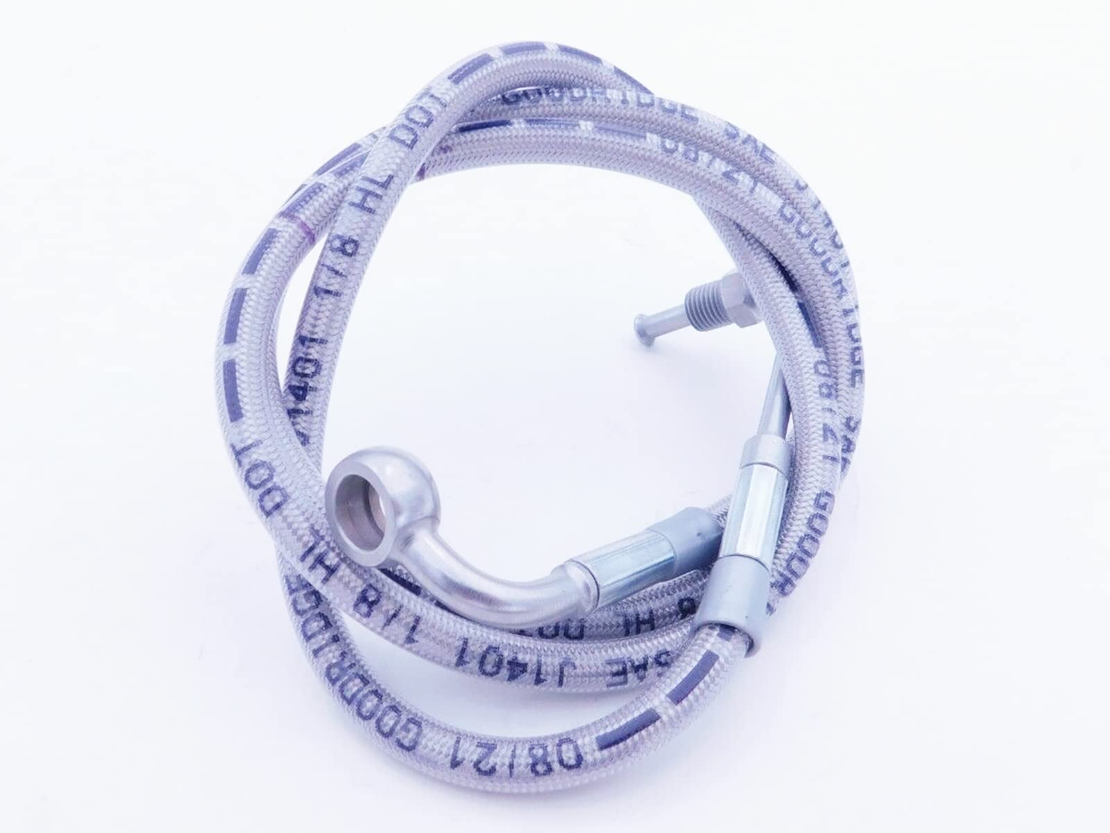 Polaris Rzr Brake Line, Rear, Left, Genuine Oem Part 1912258, Qty 1