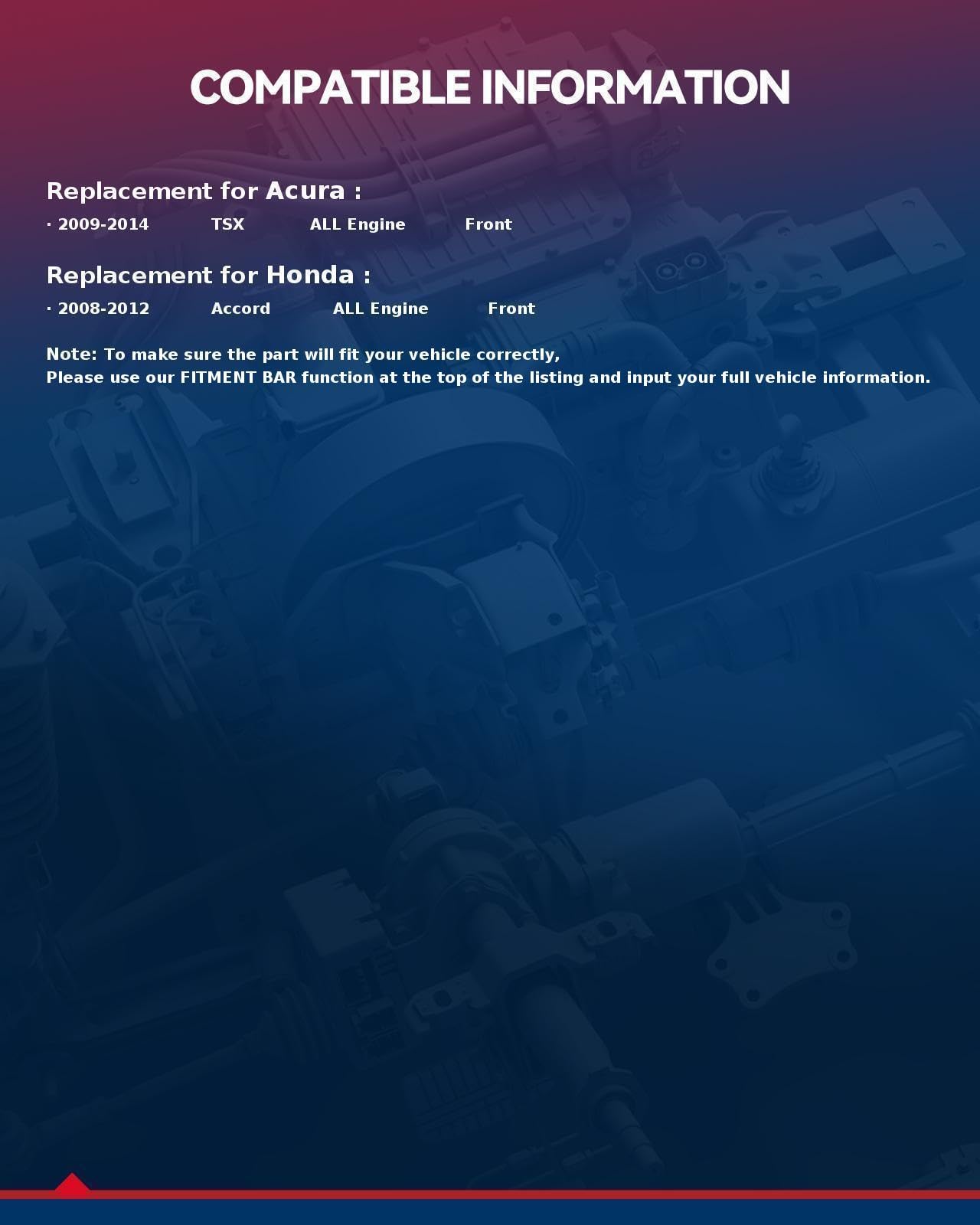 Kax Rear Brake Caliper 19B3358+19B3359 Compatible For Accord 2008-2012, Tsx 2009-2014, Replacement Brake Caliper