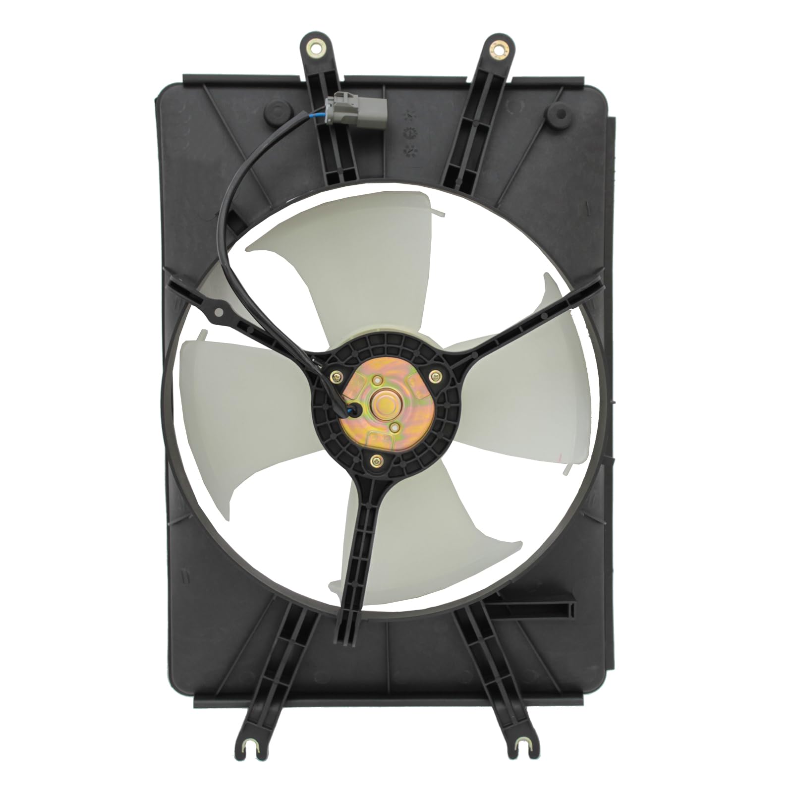 TYG Upgraded Cooling Fan Assembly for 2003-2004 Honda Pilot 3.5L/ 2001-2002 Acura MDX 3.5L | Racing-Level OE Replacement Engine