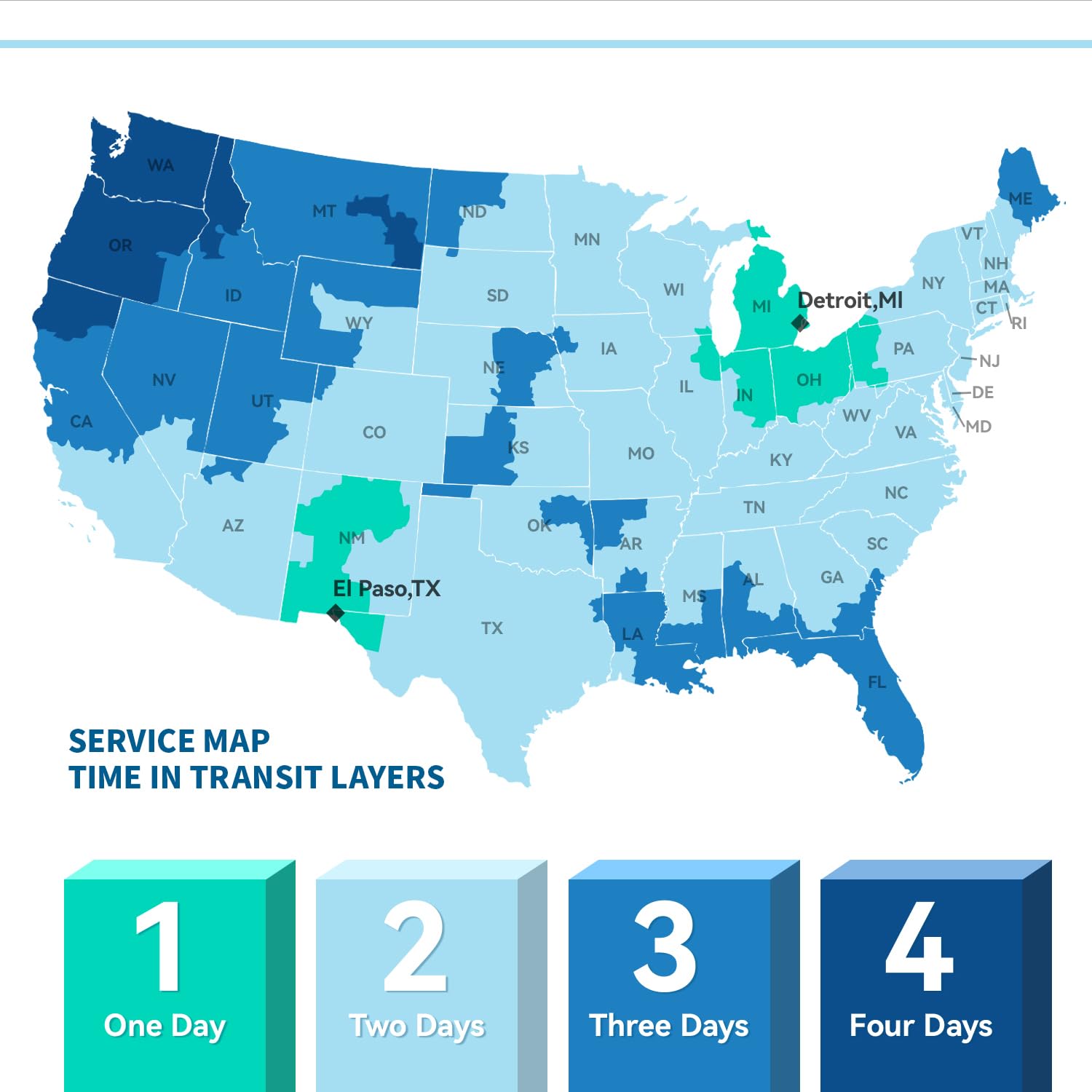 Detroit Axle - 4pc Sway Bars for 1996-2002 Toyota 4Runner, 4 Front and Rear Stabilizer Sway Bar Links 1997 1998 1999 2000 2001 Replacement