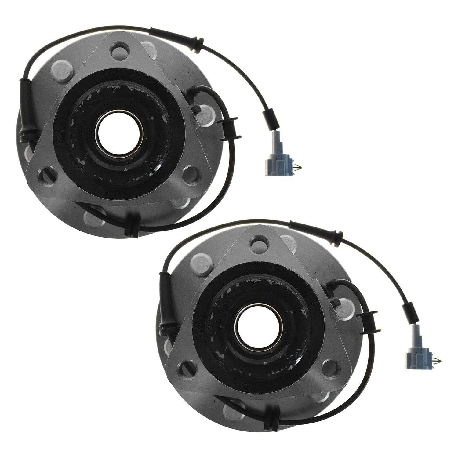 Trq Front Wheel Hub Bearings Assembly Set Compatible With 2008-2010 Infiniti Qx56 2008-2012 Nissan Armada Titan