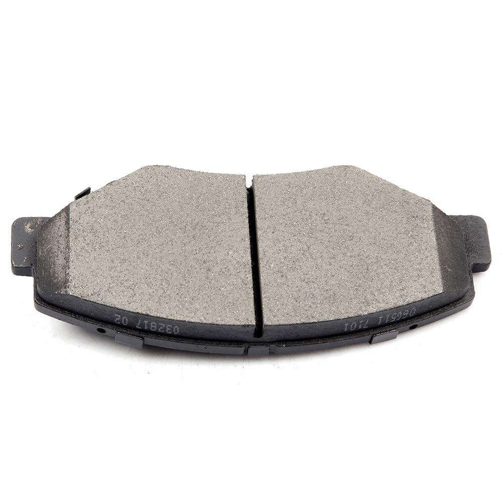 Cciyu D914 D1451 Front Rear Ceramic Brake Pads Kits 8Pcs Fit For 2011-2012 For Honda For Accord