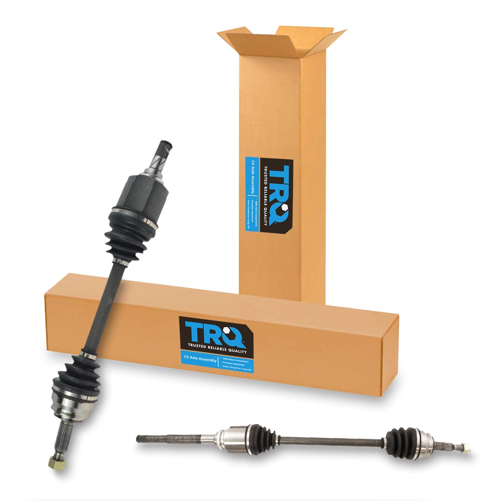 Trq Front Cv Axle Shaft Assembly Set Compatible With 2007-2008 Dodge Caliber 2007-2017 Jeep Compass 2007-2015 Patriot