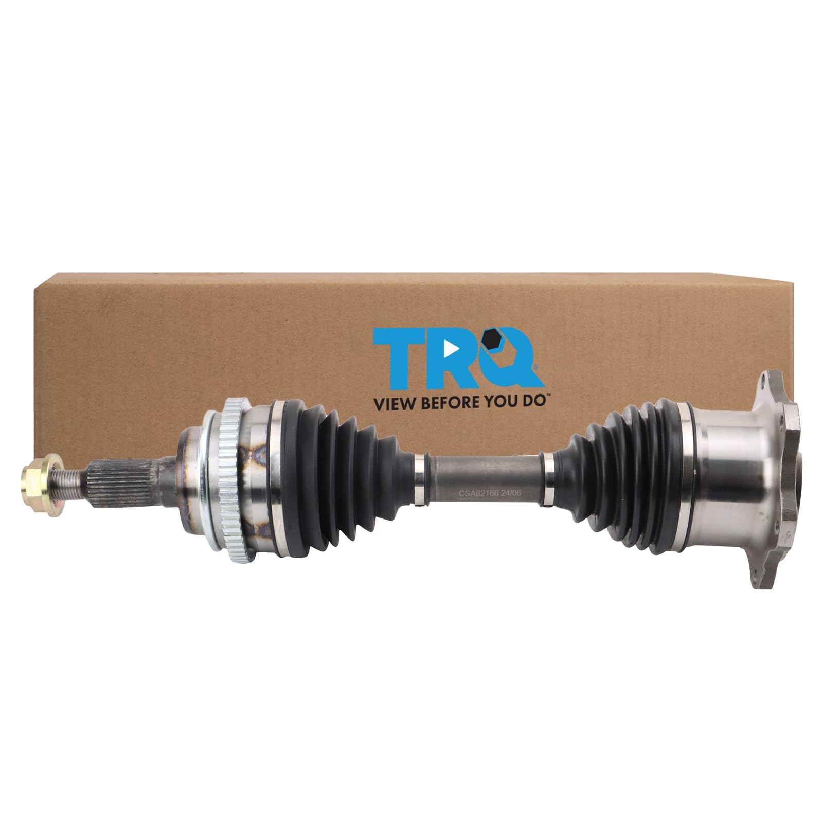 Trq Front Left Right Cv Axle Shaft Assembly Driver Passenger Side Compatible With 1994-1999 Chevrolet K1500 Suburban 1989-2000 K