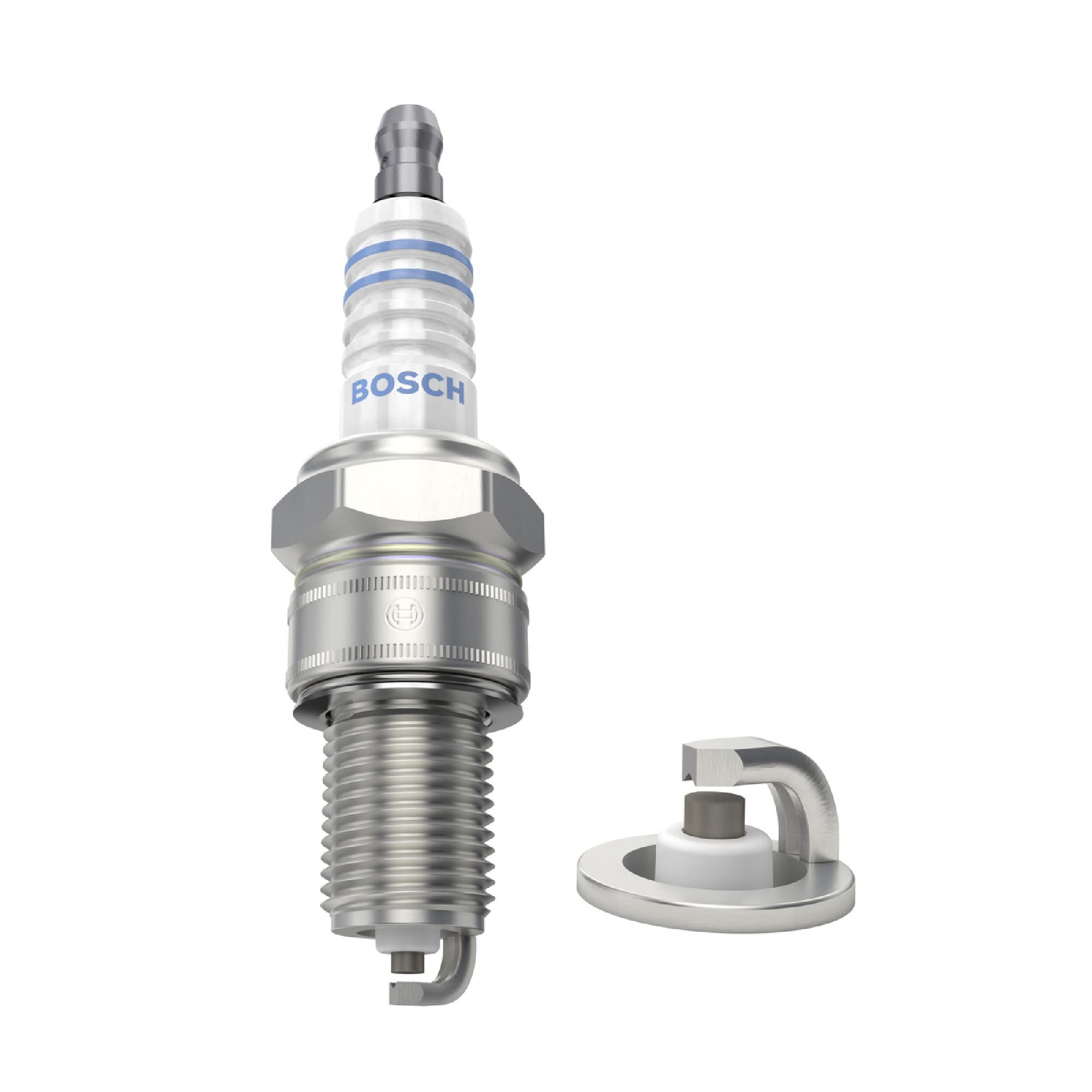 BOSCH 7911 Copper with Nickel Spark Plug - Single