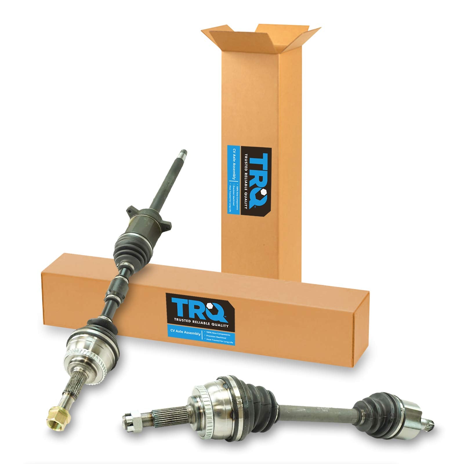 Trq Front Cv Axle Shaft Assembly Set Compatible With 2004-2006 Nissan Altima Maxima
