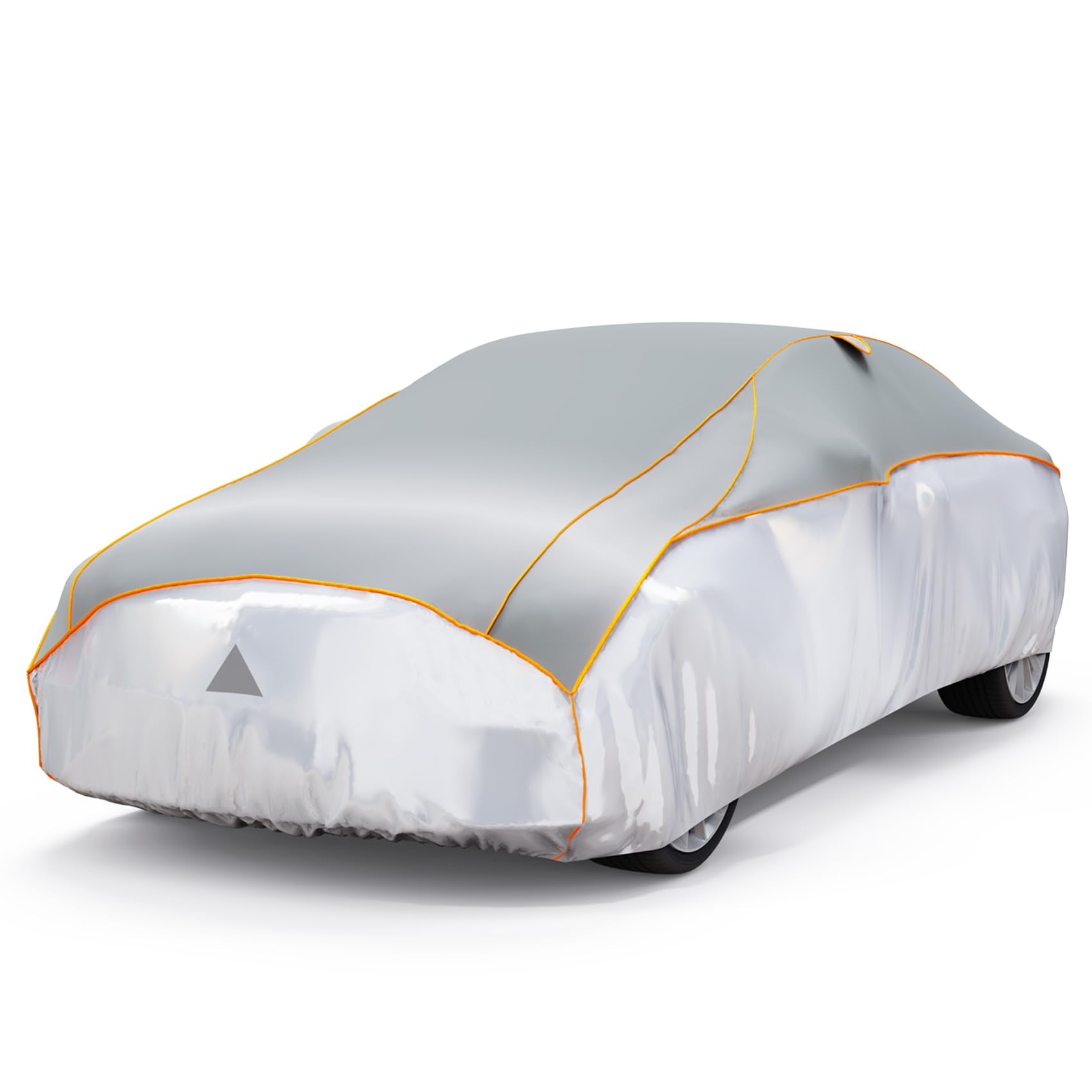 Pulaim Anti Hail Car Cover, Hail Protector Car Cover 6 Layer Thickened, Fits Class A Sedans 177 to 185 in, Heavy Duty Anti-Hail 