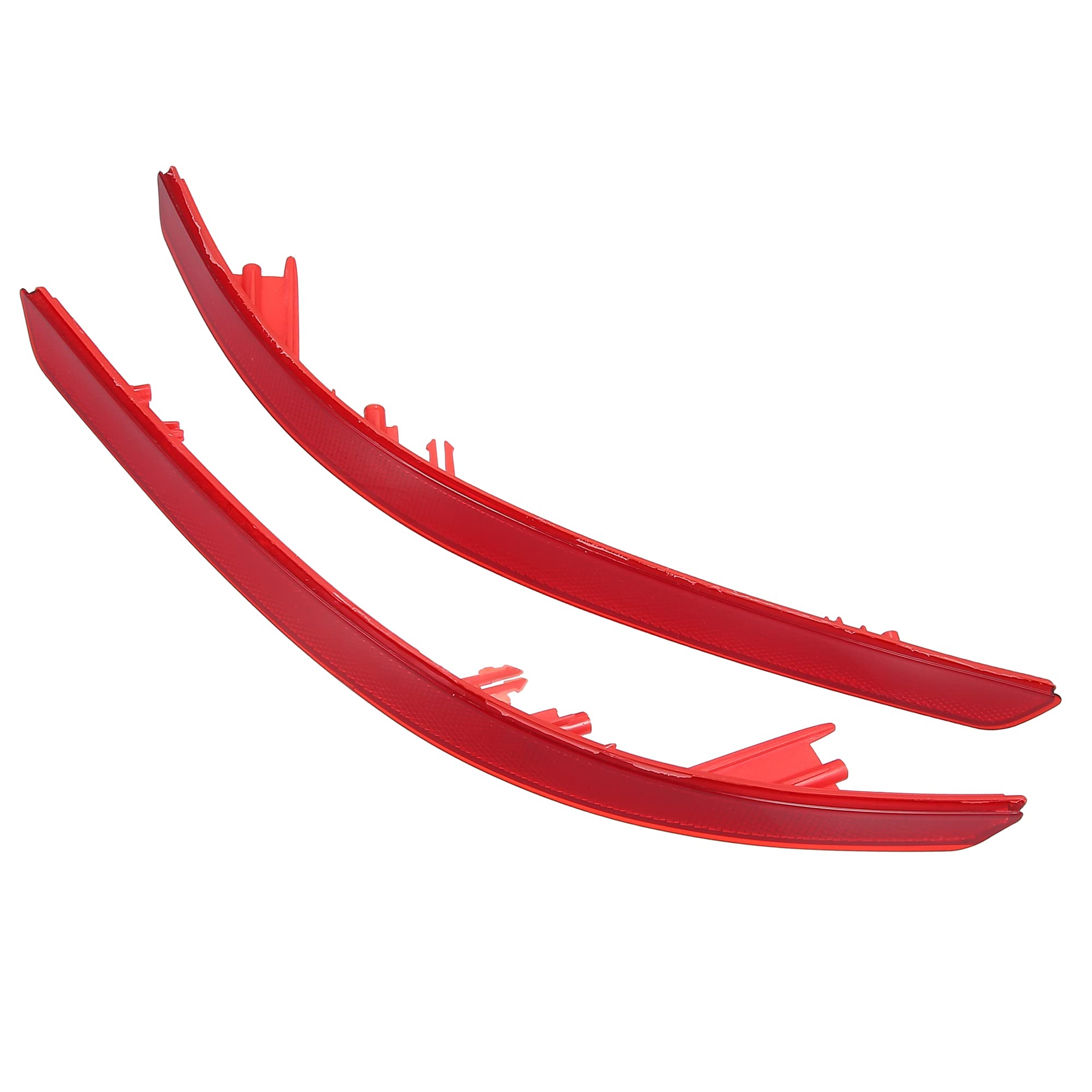 A ABSOPRO Rear Bumper Reflector Light 92405-2T000 for Kia Optima Magentis K5 2011-2013 Left Right Side Red 1 Pair