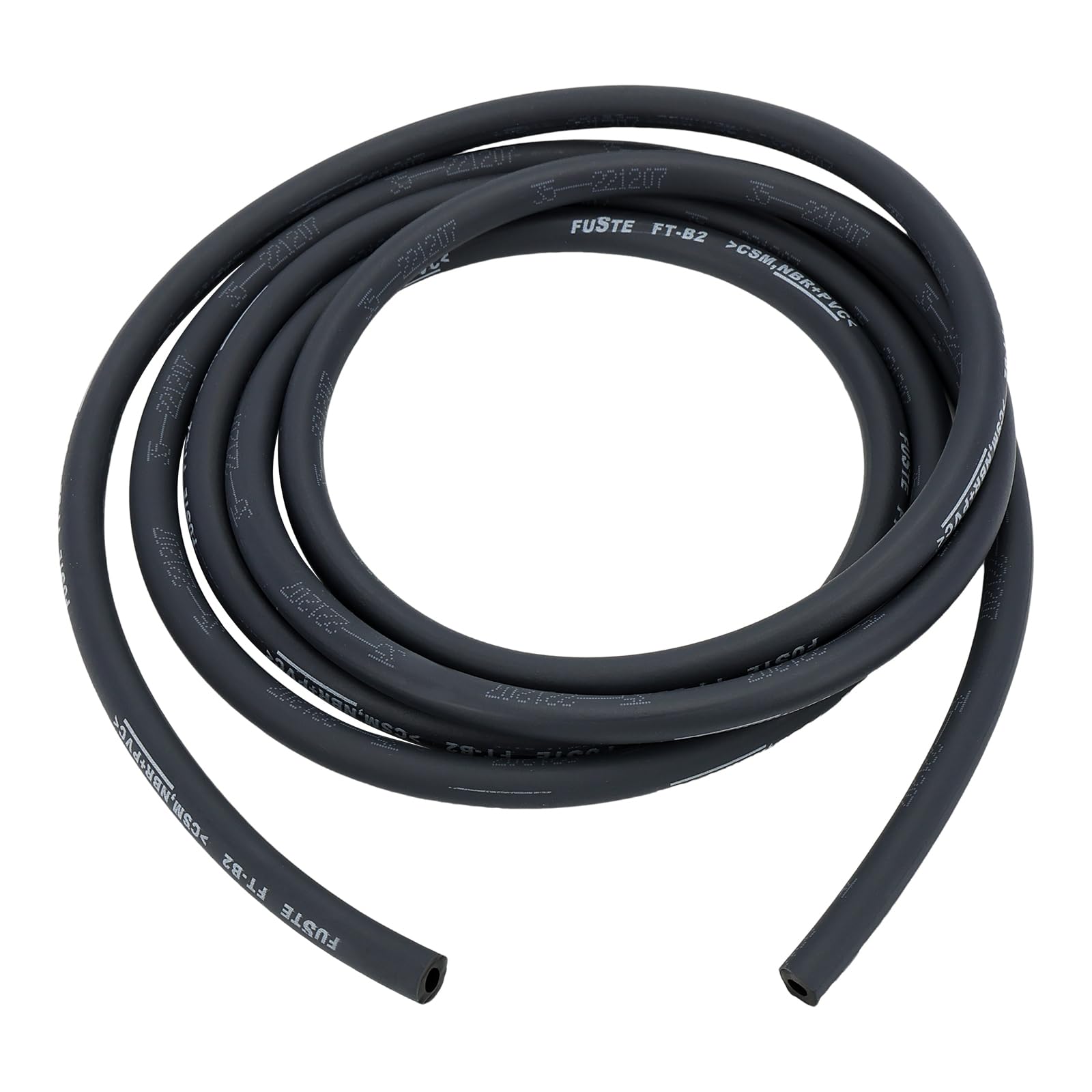 Wetenex 1/8' Fuel Line Gas Line 10 Feet Long With 10 Clamps For Kawasaki Ezgo Snowmobile Lawn Mowers Tractors Bike Scooter Atv Golf Cart Motorcycle