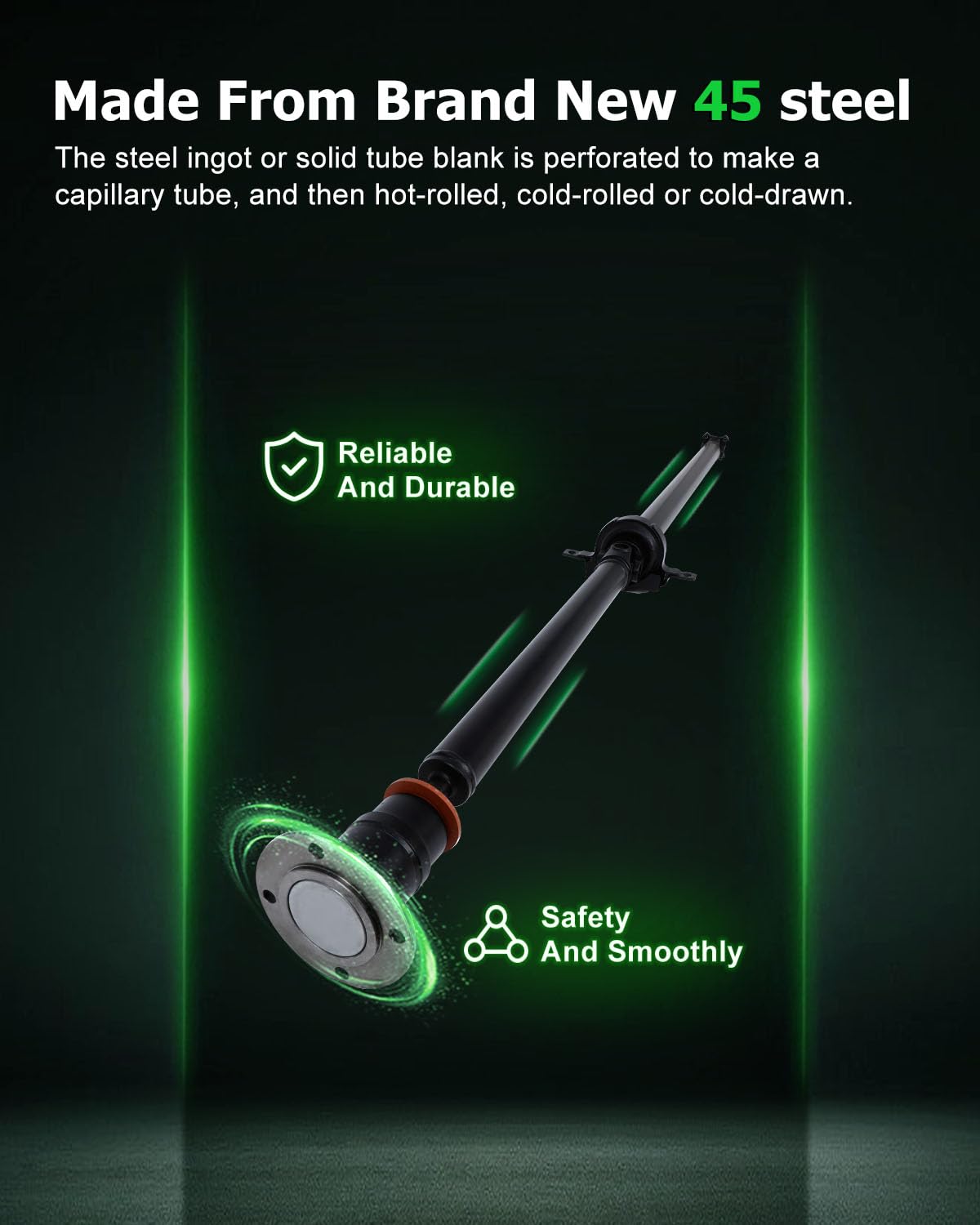 Scitoo 81.33'' Rear Drive Shaft Assembly Propeller Shaft Compatible For Ford Fusion 2007-2012,For Lincoln Mkz 2007-2012,For Merc