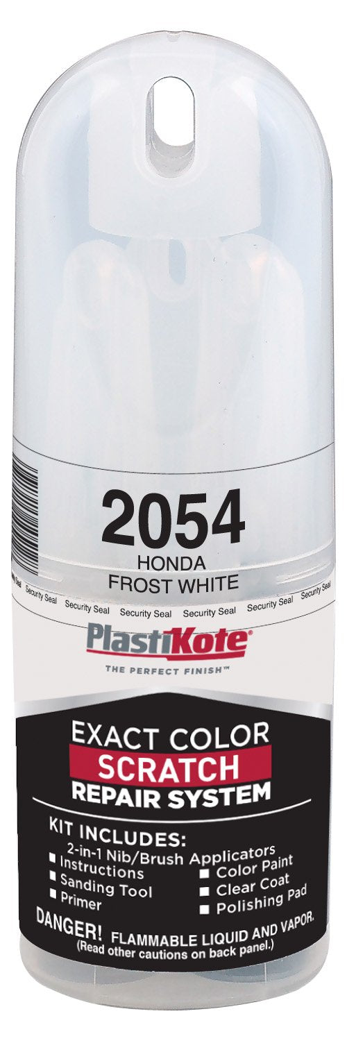 Plastikote 2054 Honda Frost White Scratch Repair Kit
