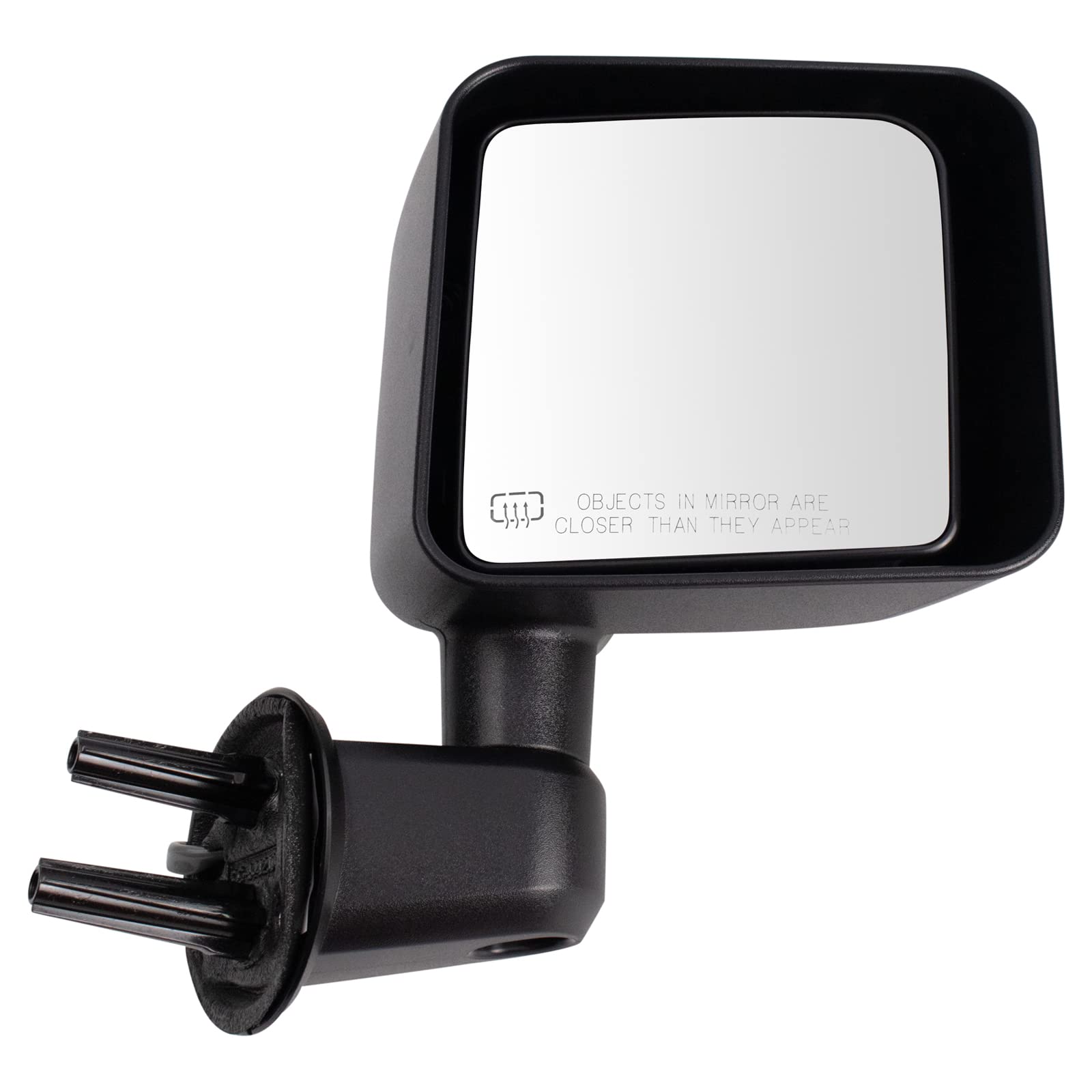 Trq Right Mirror Power Passenger Side Compatible With 2014 Jeep Wrangler Ch1321372