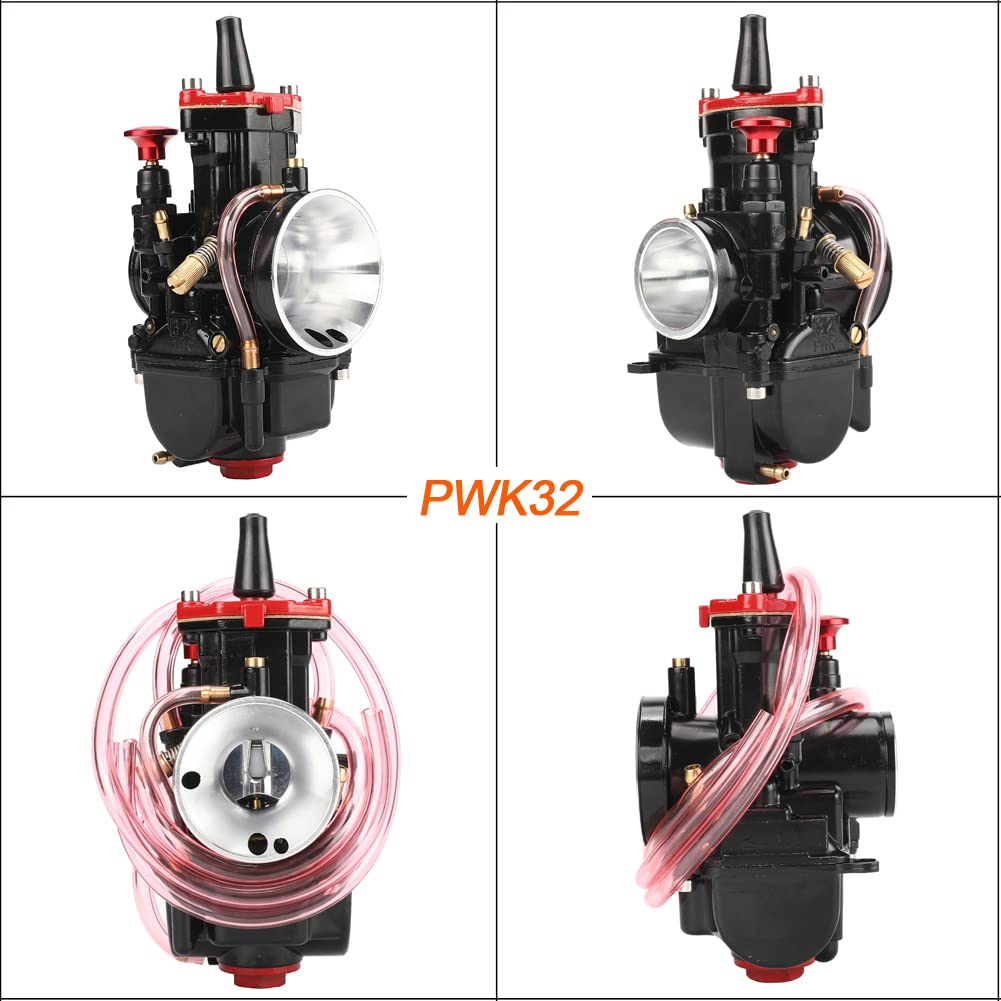 Pwk Carburetor 21 24 26 28 30 32 34Mm Racing Carb Universal 2T 4T Engine Dirt Bike Motocross Motorcycle Scooter Atv Quad (32Mm)