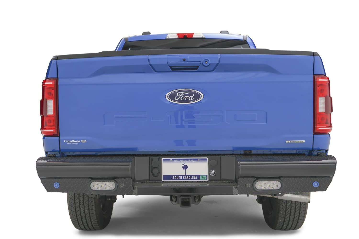 Fab Fours Black Steel Rbmpr 2021 F150