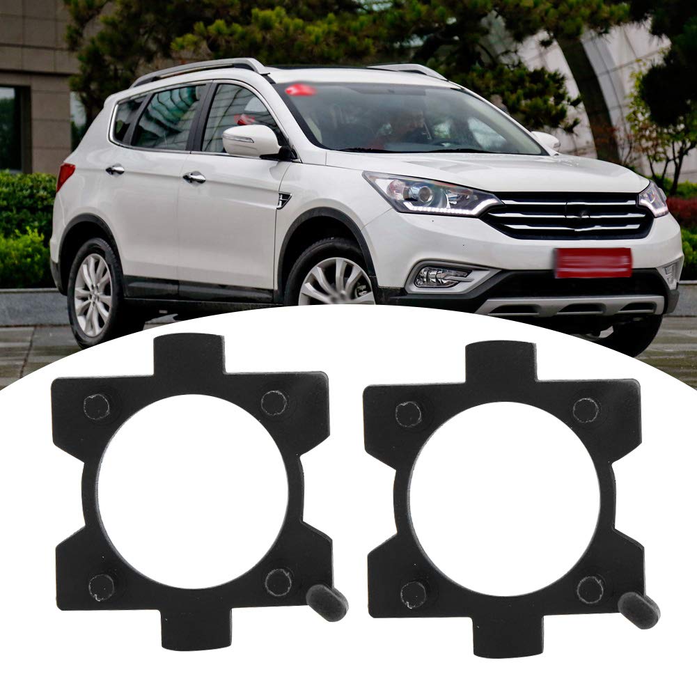 Aramox Headlight Bulb Retainer, 2Pcs H7 Led Car Headlight Bulb Adapter Base L08 Retainer Holder For Mazda Cx5 Cx7