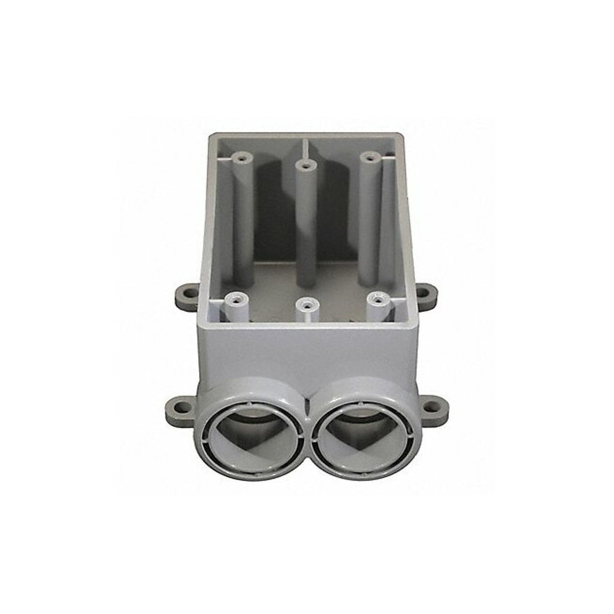 Cantex Outdoor Switch/Outlet Box PVC 1 Gang, 3/4' Openings Bulk