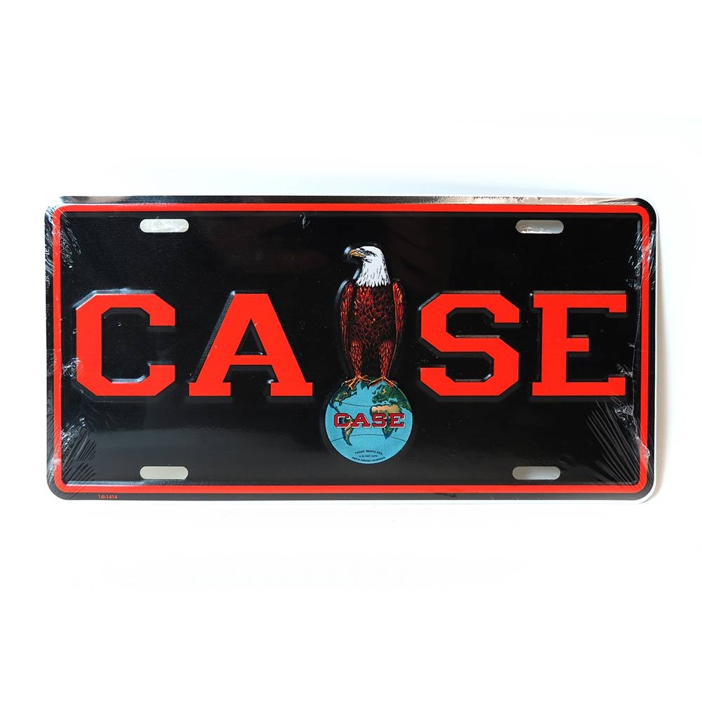 Tumahy Old Abe Eagle Case License Metal Plate With Embossing 71304158