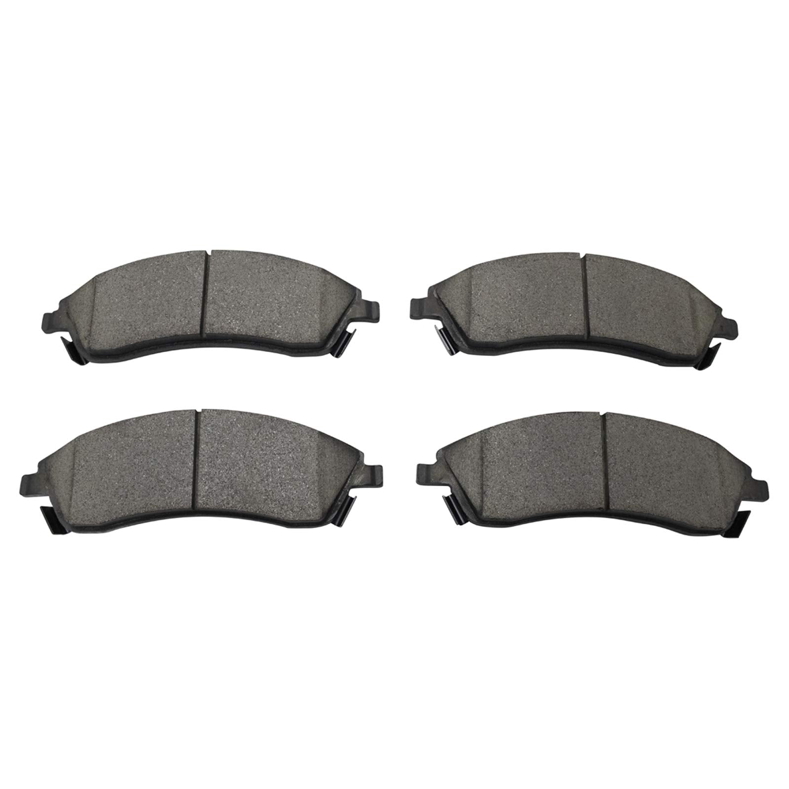 TRQ Front Brake Pads Ceramic Compatible with 2006-2007 Cadillac CTS 2004-2009 SRX 2005-2008 STS 2004-2005 Pontiac Bonneville