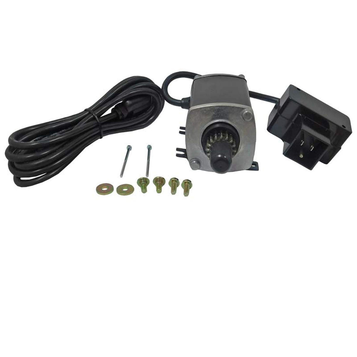 New 120V Electric Starter Compatible With Tecumseh Engine Hmsk Lh Oh Ohm110 Ohsk Ccw 33329E, Hhm80-190012, 190013C, 190014C, 33329B, 72403600, 33329, 33329A, 33329C, 33329D, 37000, Stc0016, 41022030