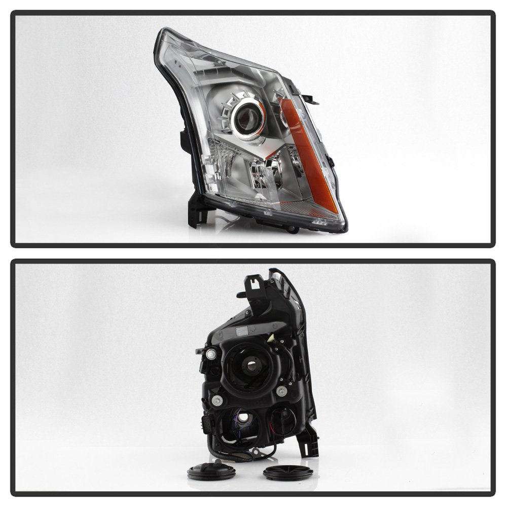 Acanii - For [Halogen Model Only] 2010-2016 Cadillac Srx Projector Headlight Headlamp Replacement - Passenger Side Only