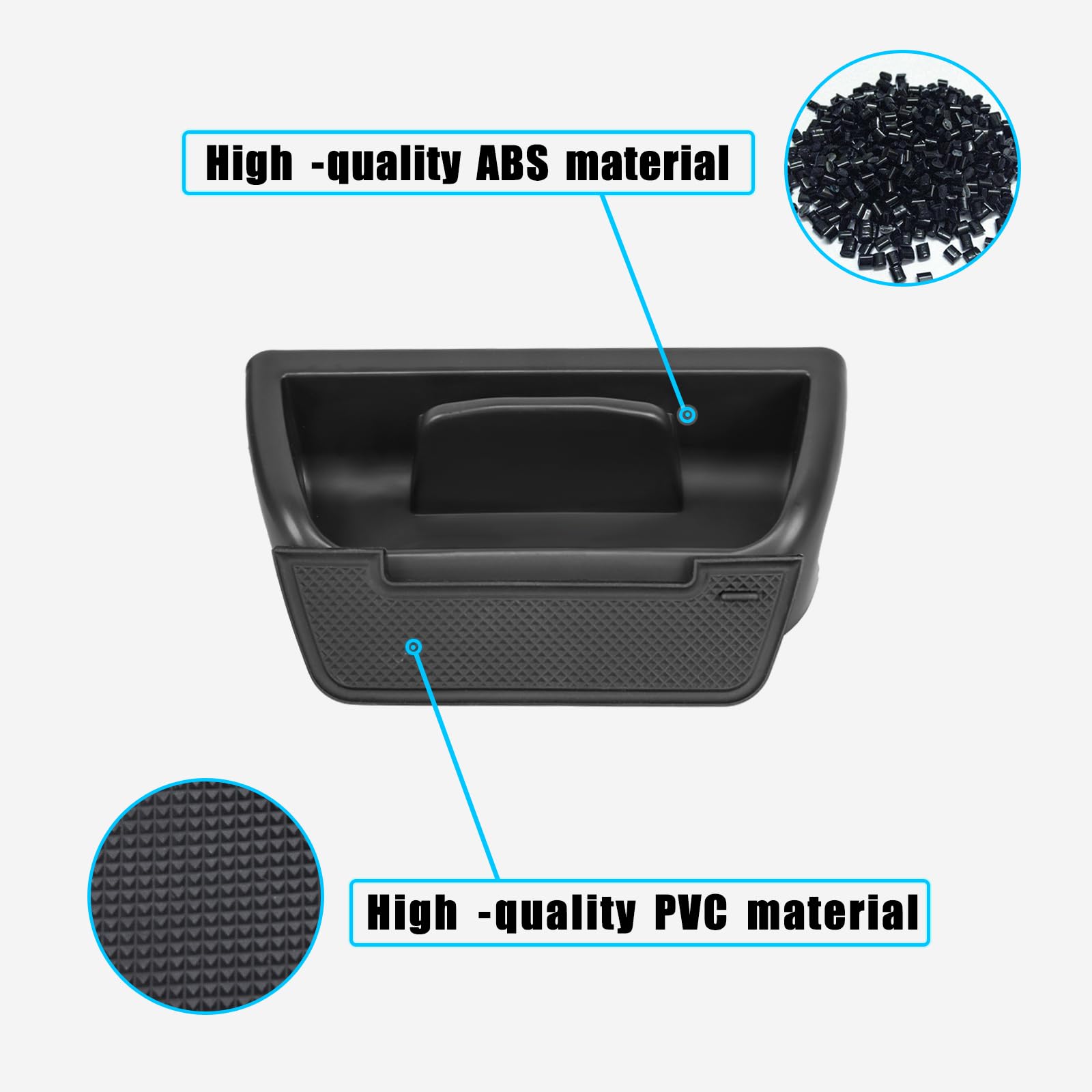 Neepiar Center Console Dash Storage Tray Compatible With 2021 2022 2023 2024 Ford Bronco Sport Cx430 Console Dashboard Organizer