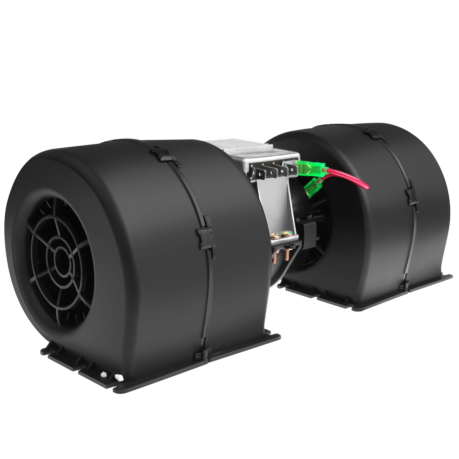 SCITOO ABS Plastic Heater Blower Motor w/Fan HVAC Blowers Motors fit for 008-A45-02 (12V)