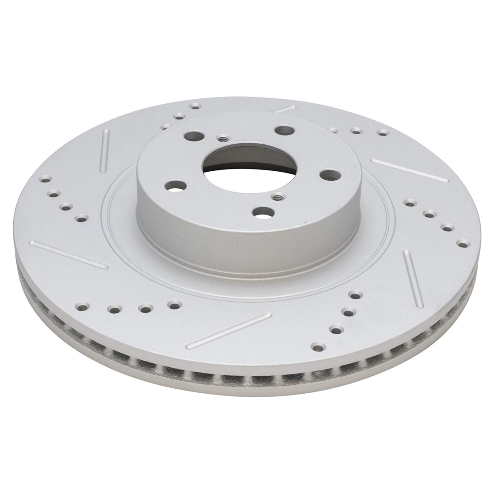 Trq Front Performance Brake Rotor Drilled Slotted Pair For Baja/Brz/Forester/Fr-S/Impreza/Legacy/Outback/Xv Crosstrek