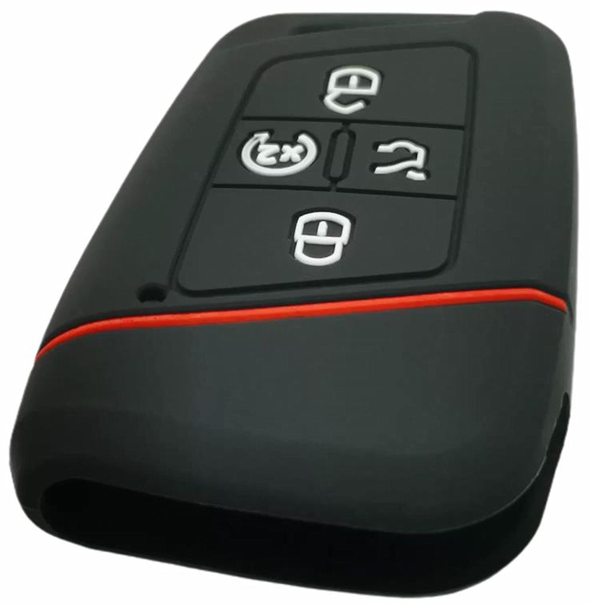 REPROTECTING Silicone Rubber Key Fob Cover Compatible with 2018-2025 VW Volkswagen Atlas Golf Alltrack Jetta Passat Tiguan Taos