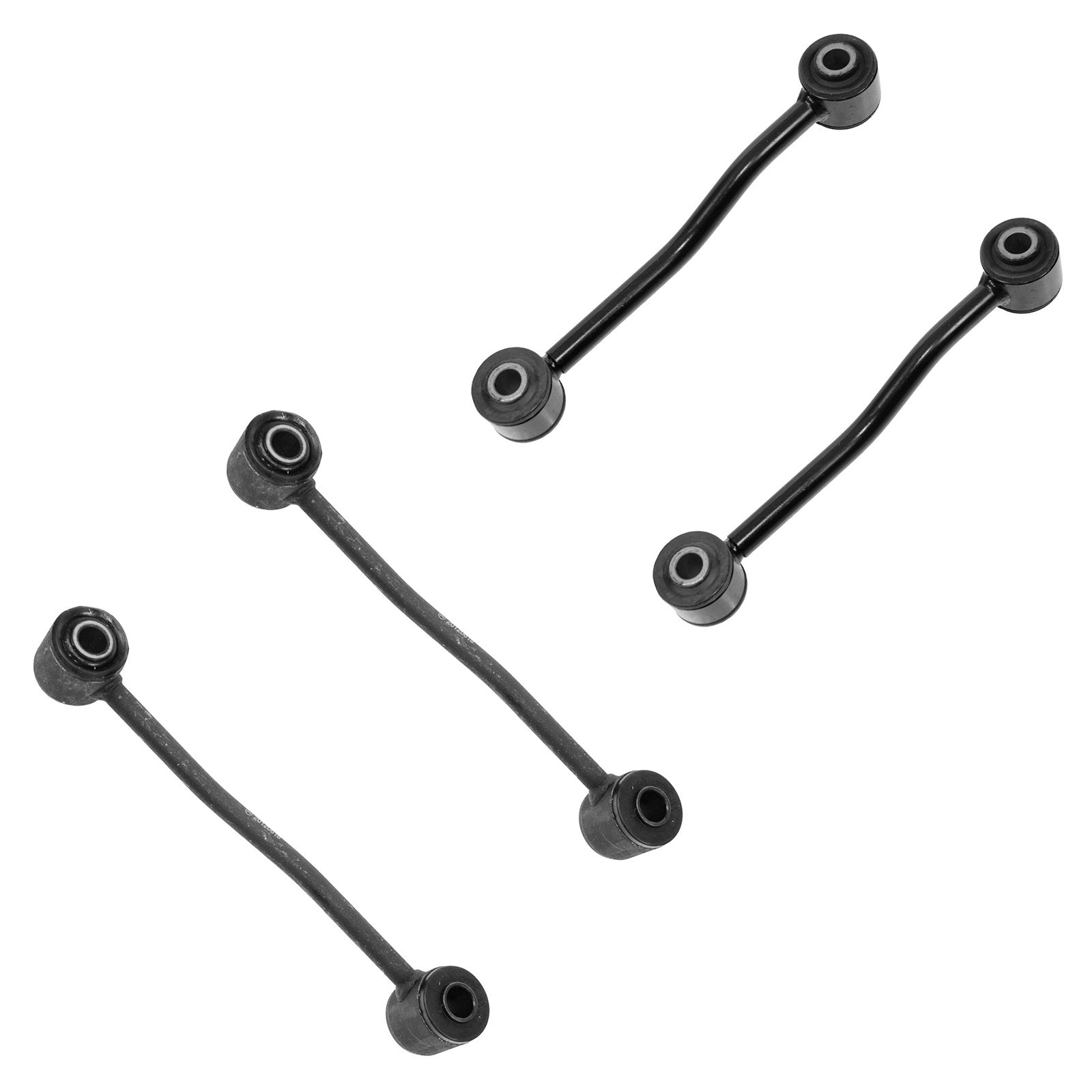 Trq Front & Rear Sway Bar Stabilizer Link Set Compatible With 1999-2004 Jeep Grand Cherokee