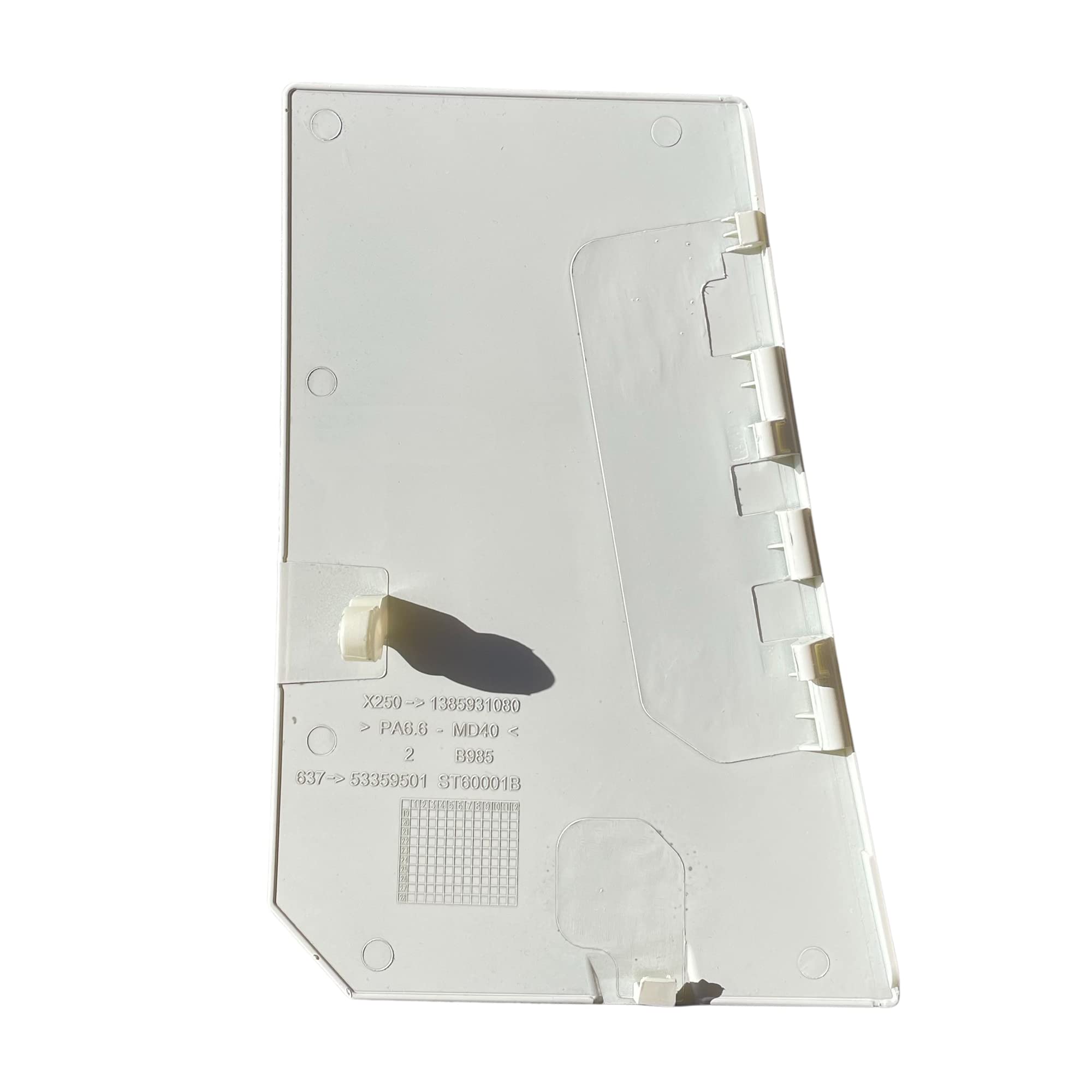 Altbet White Fuel Fill Door Compatible With 2014-2021 Ram Promaster 1500 2500 3500 Replace 5Xp08Gw7Ac