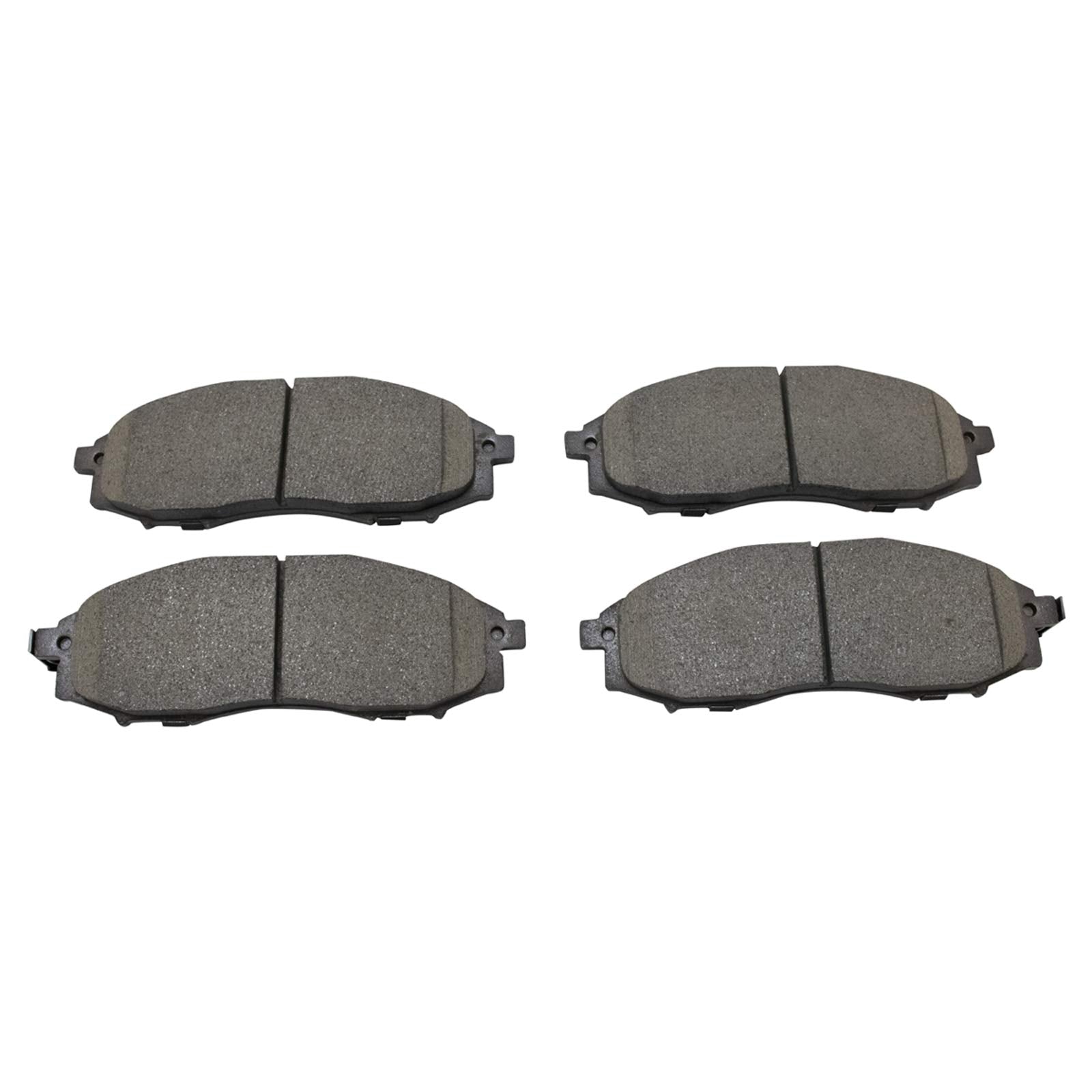 TRQ Front Brake Pads Ceramic Compatible with 2003-2004 Nissan Frontier 2000-2004 Xterra