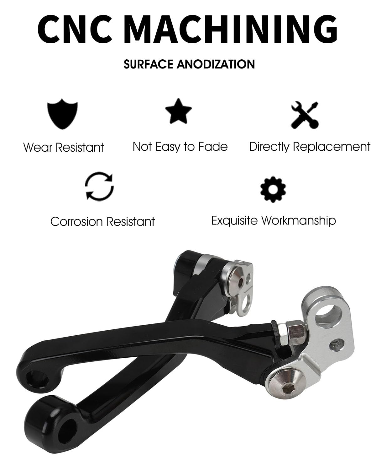 Jfg Racing Brake Levers For Surron Light Bee,Foldable Adjustable Clutch Lever Handle Levers Replacement For Electric Dirt Bike S