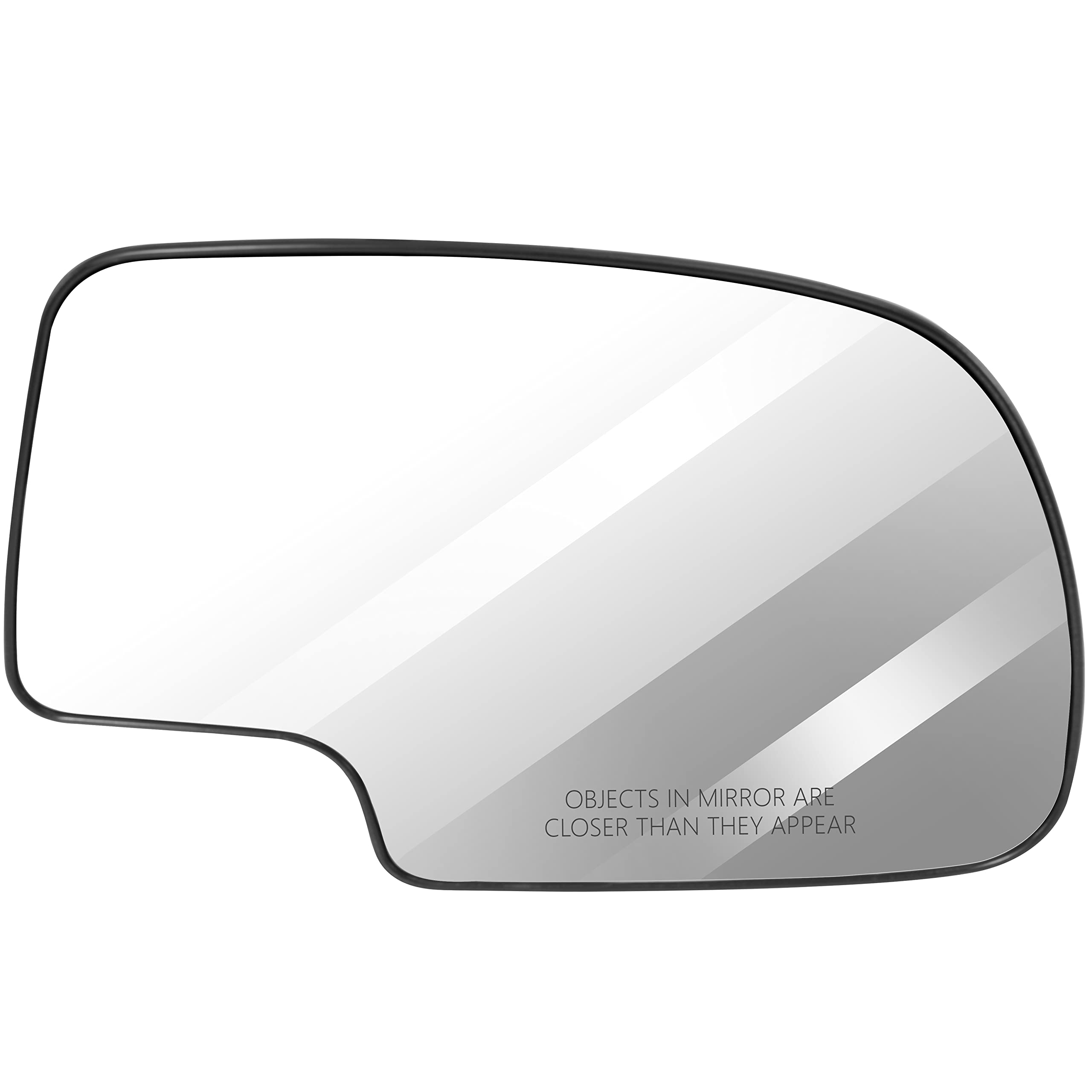 SCITOO Mirror Glass Replacement Passenger Side Fit for 1999-2003 for Chevy Silverado Pickup 2007 for Chevy Silverado Pickup 2000