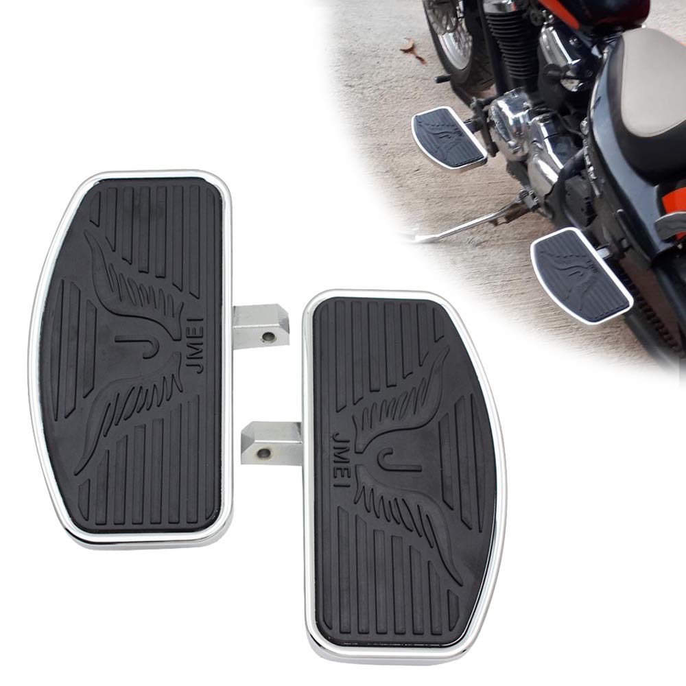 Motorcycle Floorboards Fit For Honda Shadow Vt400 1997-2003 / Honda Steed Vlx400 Vt600 1992-2007 Footboard Front/Rear Foot Pegs