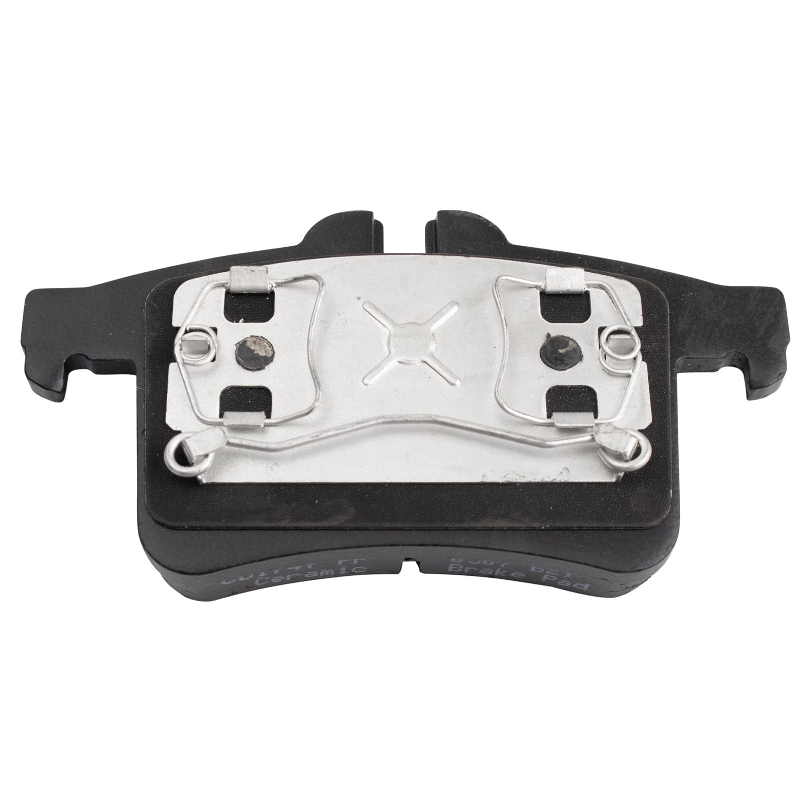 TRQ Rear Brake Pads Ceramic Compatible with 2014-2015 Jaguar XKR XKR-S