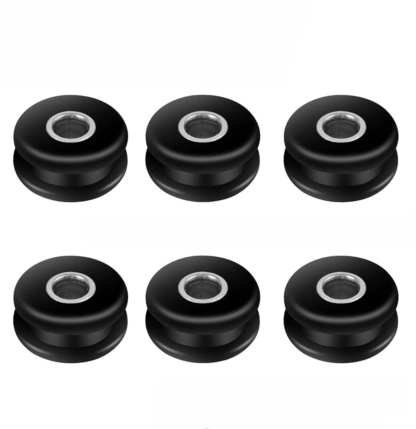 VPZMT Gas Fuel Tank Mounts Rubber Grommets Fits for Harley Davidson Heritage Softail 1984-1999, FXWG 1985-1986, Springer, Bad Bo