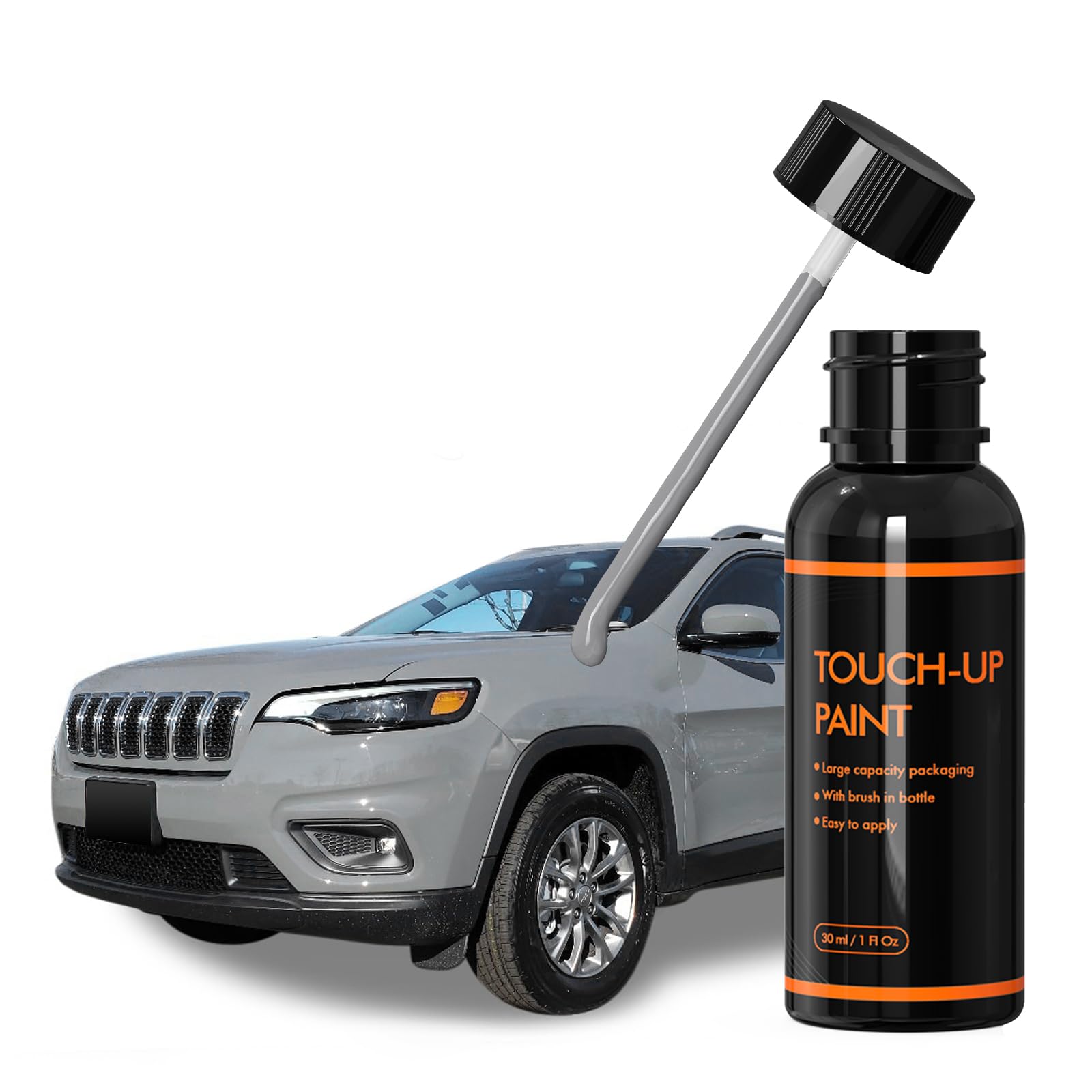 Xtryfun Pdn Sting Gray Touch Up Paint For Jeep, Diy Car Paint Scratch Repair Kit, Automotive Paint, Quick & Easy Fix Scratch Rep