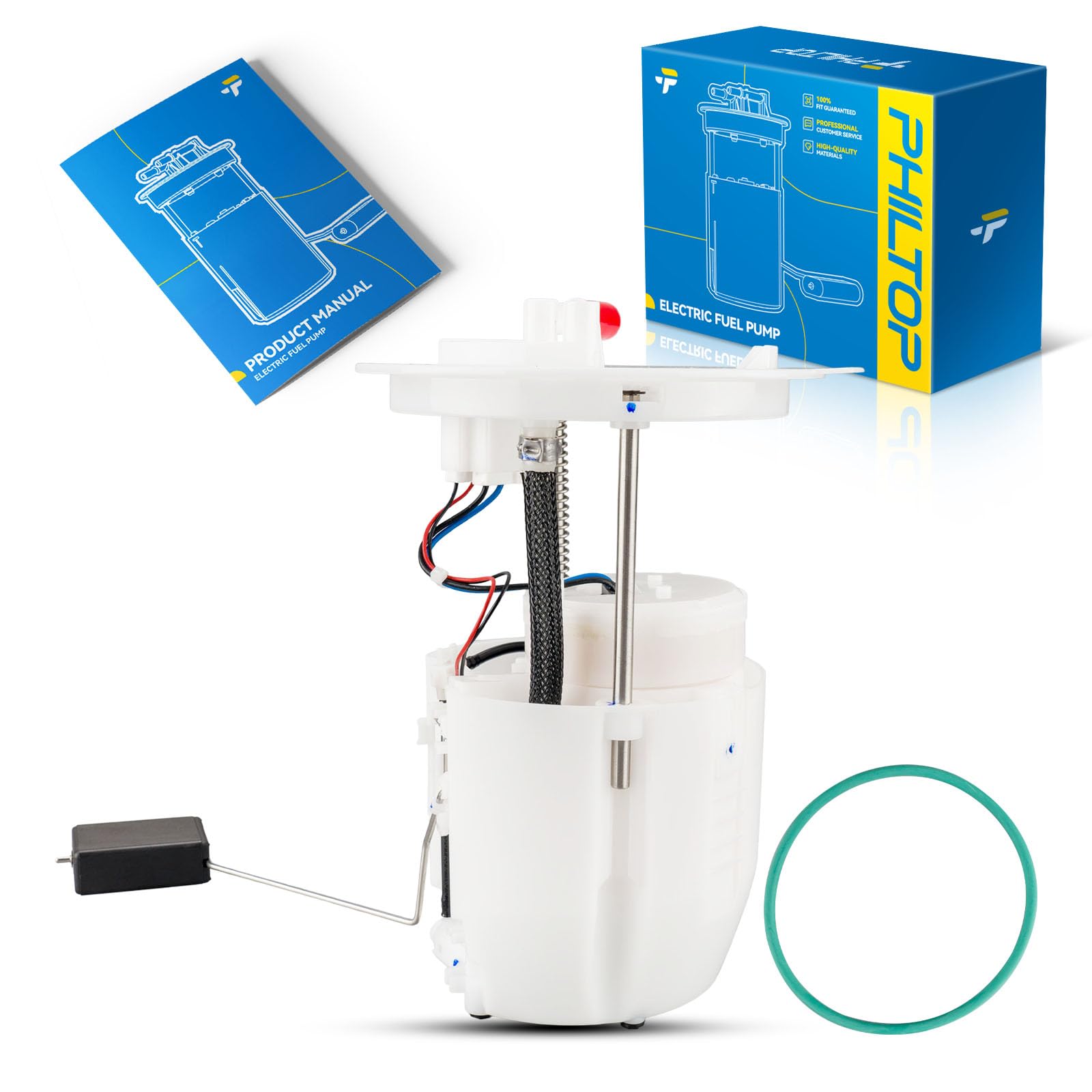 PHILTOP Electric Fuel Pumps Module Assembly Replacementfor Milan 2010-2011 3.0L, Fusion 2010-2012 3.0L Replaces # FG1142 SP2102M