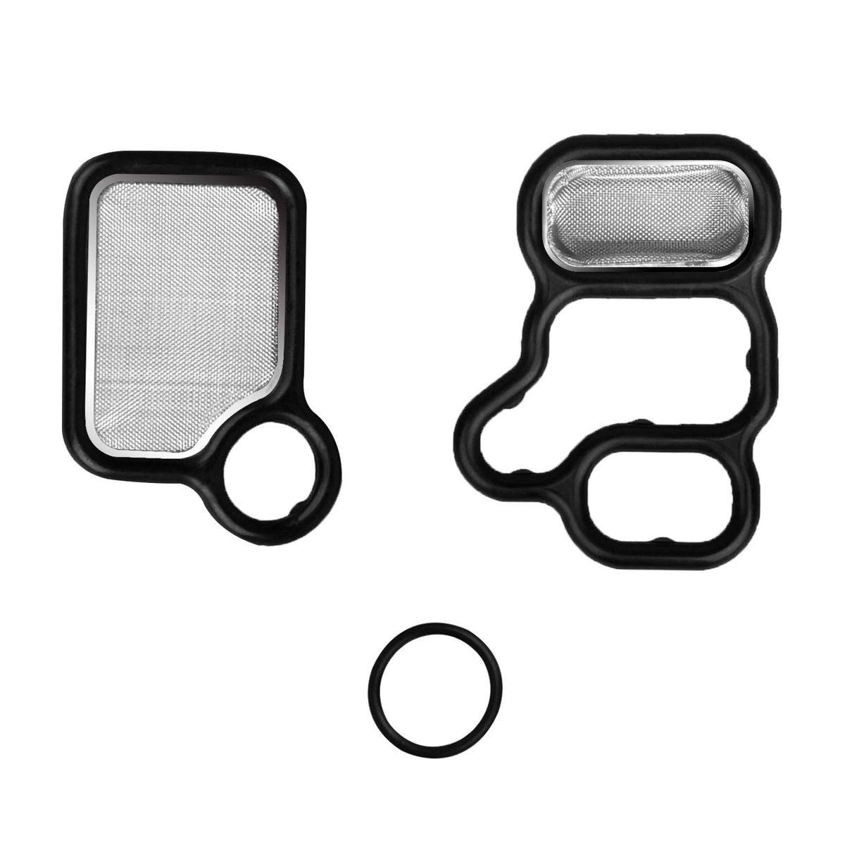 Ndrush Vvt Solenoid Gasket Valve Cover Set Compatible With Honda Civic Accord Cr-V Element Fit,Acura Rsx Tsx
