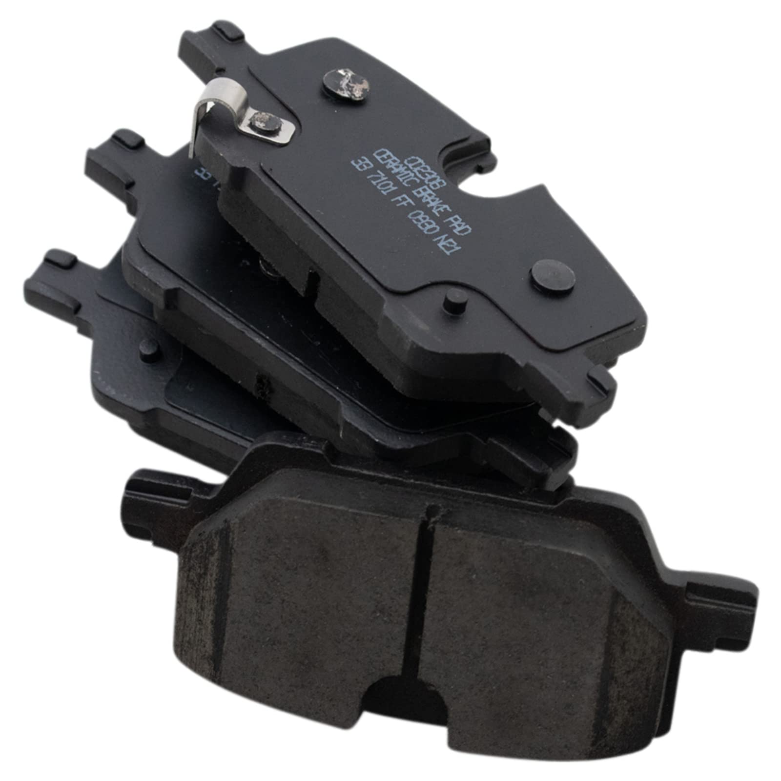TRQ Rear Brake Pads Ceramic Compatible with 2020-2021 Buick Encore GX 2021 Chevrolet Trailblazer