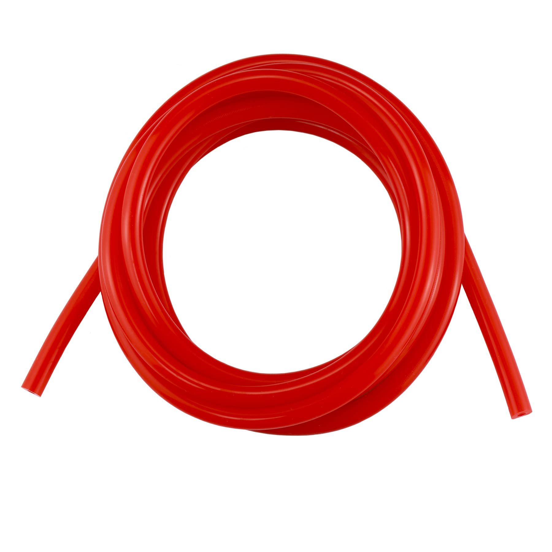 Ucreative 10Ft Id 5/32'' (4Mm) High Temperature Silicone Vacuum Tubing Hose 130Psi Max Pressure Red