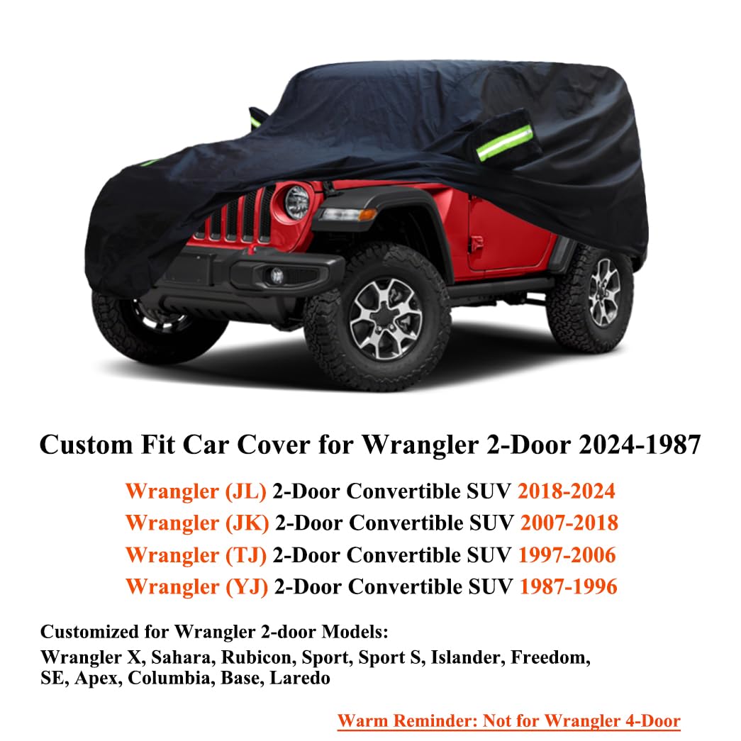 Sjysxm Car Cover Compatible With Bmw X5(2007-2025) X6(2008-2025) X5 M(2009-2025) X6 M(2009-2025) Suv, Waterproof All Weather Car
