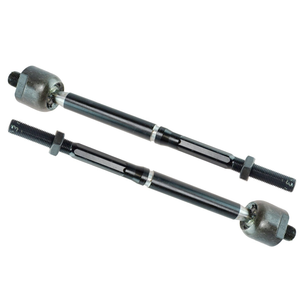 TRQ Front Inner Tie Rod Set Compatible with 2000-2005 Toyota Echo