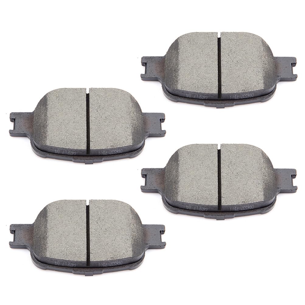 Cciyu D817 Front Ceramic Disc Brake Pads Kit For Scion Tc 2010,For Toyota Celica 2000-2005 4Pcs