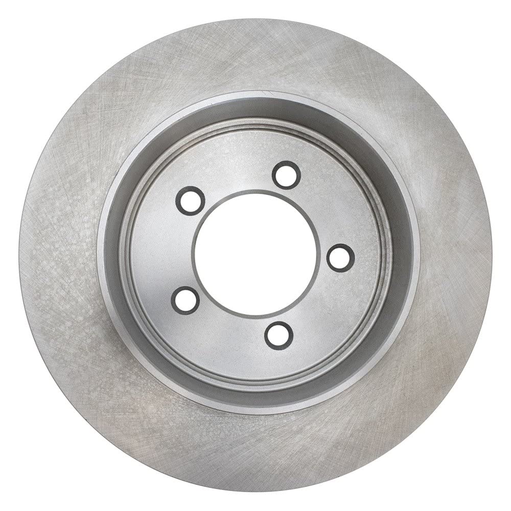 Trq Rear Brake Rotors Set Solid Compatible With 2002-2010 Ford Explorer 2007-2010 Explorer Sport Trac Mercury Mountaineer