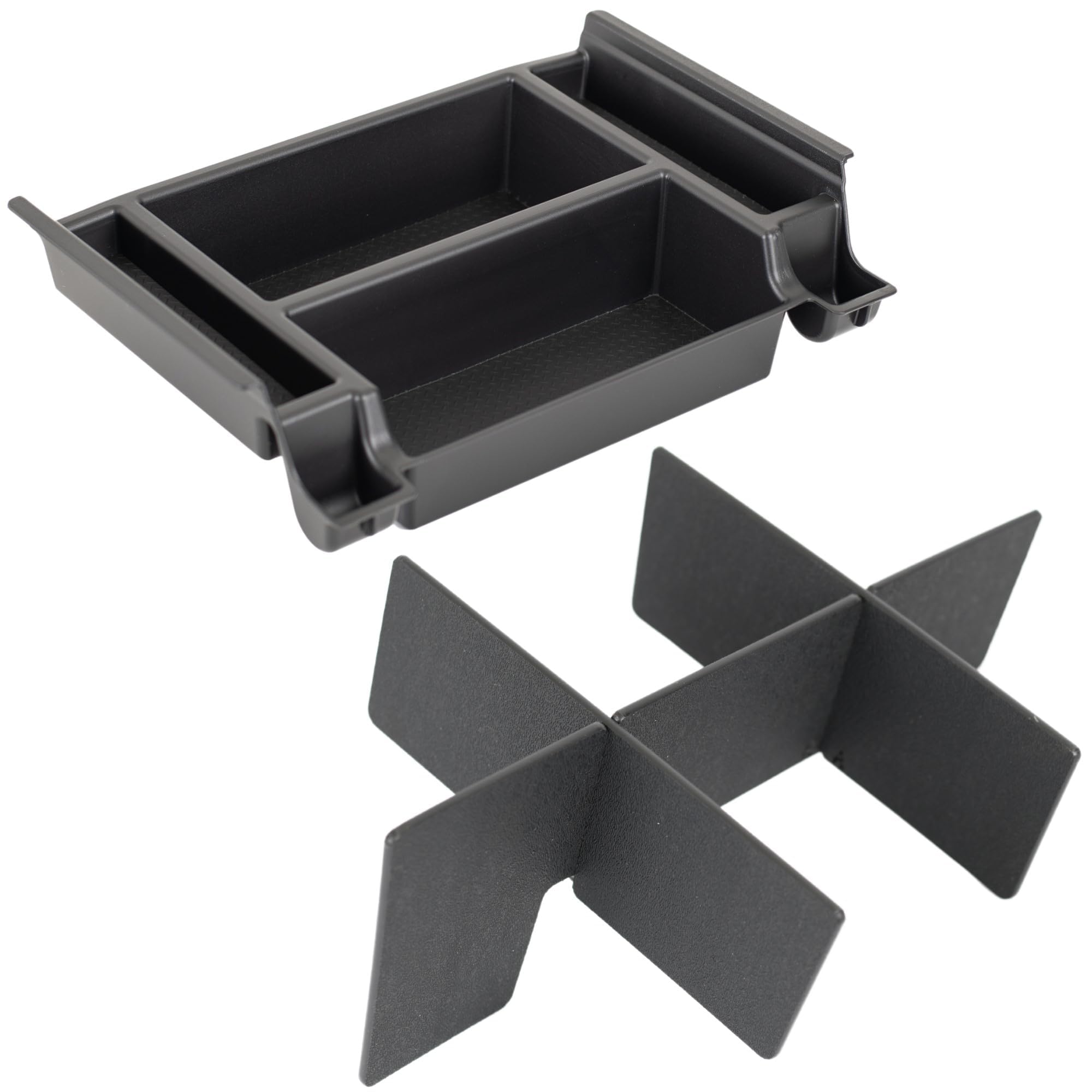 Vehicle Ocd - Center Console Divider And Tray Organizer For Toyota Tundra (2022-2025) / Sequoia (2023-2025) - Made In Usa - Not